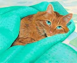 Au Fil Des Pages Les Chats De Lyn Estall Dessin Chat Illustration De Chat Jolis Chats