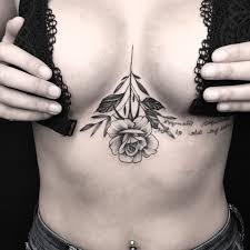Rose Tattoos Sternum Tattoo Ideas In 2020 Sternum Tattoo Tattoos For Women Tattoos