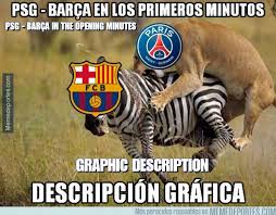 Fc barcelona vs psg dressing room uefachampionsleague. Psg V Barcelona All The Memes Jokes Gags Japes And Banter As Com