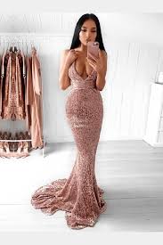 2018 Prom Dress Mermaid Prom Dress Prom Dresses 2019 Champagne Prom Dress Prom Dresses Rose Gold Prom Dress Glitter Prom Dresses Prom Dresses Long Mermaid