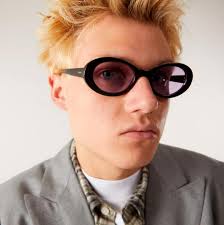 Komono Ana black tortoise plum glasses are in Regaliz Funwear