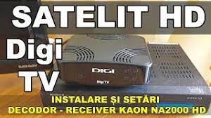 Receptoare hd cu livrare în ue. Digi Tv Cum Vezi Programe Hd Pe Antena Satelit Instalare Si Setari Decodor Receiver Kaon Na2000 Hd Youtube