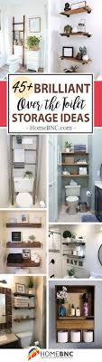 Looking for small bathroom ideas to enhance your space? 45 Best Over The Toilet Storage Ideas And Designs For 2021