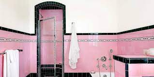Film locations surrey a lovely 1930s bathroom with original. Bathroom With Colorful Tile 1930s Bathroom Design