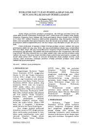 In the 1960s esp practitioners believed their main job was to teach the technical vocabulary of a given field or profession. Pdf Indikator Dan Tujuan Pembelajaran Dalam Rencana Pelaksanaan Pembelajaran Nur Anisah Academia Edu