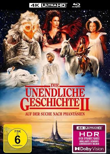 The NeverEnding Story II: The Next Chapter (1990) Mediabook 4K UHD +  Blu-ray codefree