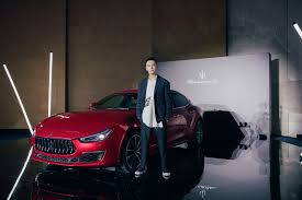 william chan maserati ghibli fenice event shenzhen nov 26 2020 cr w daily 20201126 陳偉霆出席瑪莎拉蒂新ghibli fenice限量版交車儀式 maserati sports car launch event