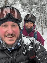 Hiking in New Hampshire mountains