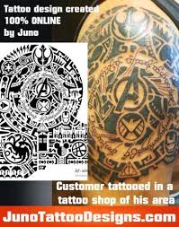 Polynesian Star Wars Tattoo Dr Who Star Trek Tattoo Juno Tattoo Designs Polynesian Tattoo Designs Polynesian Tattoo Samoan Tattoo