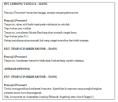 (1) naskah drama (1) naskah drama komedi (1) nota dinas (2) notulen rapat (1) novel (2) observasi lingkungan sekolah (1) paklaring (1) pemasaran (1) pembuatan memo (1) peminjaman. Pra Produksi Presentasi Video