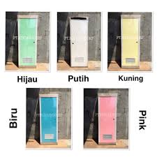 Harga yang terjangkau dengan kualitas yang bagus dan tahan lama menjadi faktor pendukung. Pintu Kamar Mandi Pvc Daun Tanpa Kusen Warna Hijau Putih Kuning Biru Pink Shopee Indonesia