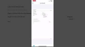 If the test results into a negative report, the passenger will be permitted to take connecting flight to other domestic destinations in india without needing to be quarantined. How To Download Your Covid 19 Test Results Mobile Version Youtube