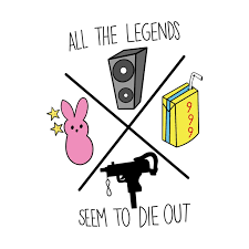 Juice wrld 9 9 9 on instagram: All The Legends Seem To Die Out Mac Miller X Lil Peep Juice Wrld 999 Speaker Knockerz Fine Art Print Adriana Vincenti S Artist Shop
