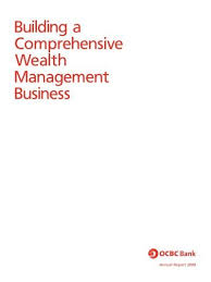 The definitive guide to retirement income from fisher investments. 2009 Annual Report Ocbc Bank