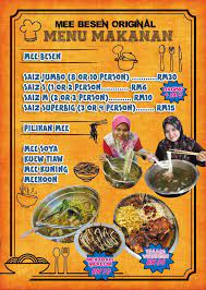 Mee besen ori melaka, malacca city. Menu Makanan Di Sini Ye Kalau Nak Mee Besen Ori Melaka Facebook