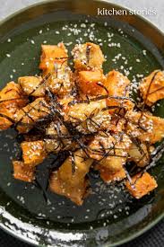 Miso Tofu Mit Susskartoffeln Aus Dem Ofen Kitchen Stories Videorezept Rezept Susskartoffel Ofen Rezepte Lebensmittel Essen