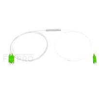 1x2 PLC Fiber Splitter, Mini Module, 900μm, SC/APC, Singlemode