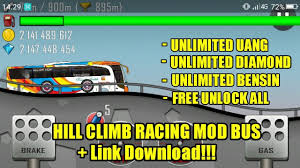 Hill Climb Racing Mod Bus Indonesia Link Download Aplikasi Youtube