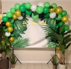 Save with up to 50% off jungle decorations! 112pcs Jungle Party Balloons Decoration Kit Safari Baby Shower Animal Party Balloons 16 Feet Balloons Arch For Kids Boys Girls Birthday Decor Zoo Themed Party Supplies Buy Online At Best Price In