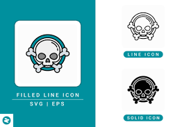 Venomous Icons Set Graphic By Zenorman03 Creative Fabrica