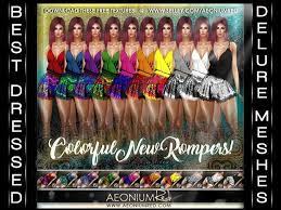 Promo jeans rll,rl,rls sis3d textures. Imvu Freebie 10 Colorful Summer Rompers Aeoniumred