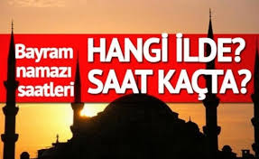 81 ilimizin tümünde olduğu gibi, i̇stanbul'da da bayram coşkusu yaşanacak. Bayram Namazi Saat Kacta Il Il Namaz Saatleri