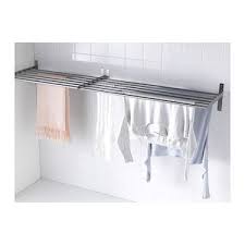 Grundtal Etendoir Mural Acier Inoxydable 67 120 Cm Etendoir Mural Idee Deco Buanderie Et Buanderie Ikea