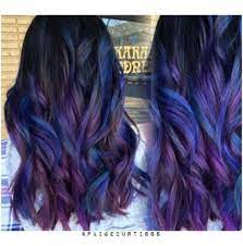 Hair Purple Blue Nail Nail 51 Ideas Hair Tips Dyed Purple Hair Dye Tips Purple Hair