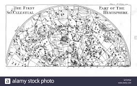 First Part Of The Star Chart Of The Southern Celestial