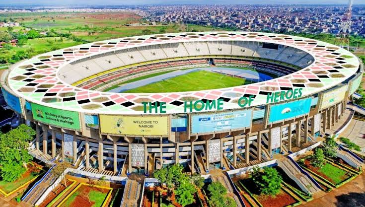 Kasarani stadium in Nairobi, Kenya's largest stadium