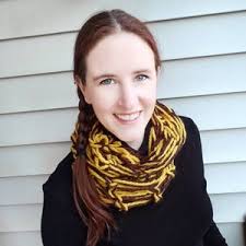 Lightweight Salmon Arm Knit Infinity Scarf With Elephant Button Cuff