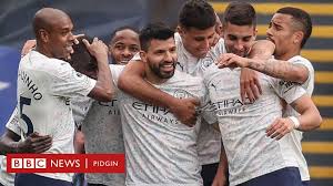 Fernandinho was unavailable on saturday after limping off in midweek against porto. Crystal Palace Vs Man City Sergio Aguero And Ferran Torres Goals Push Man City Close To Premier League Crown Bbc News Pidgin