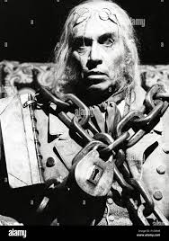 Un chant de noël FRANK FINLAY Photo Stock