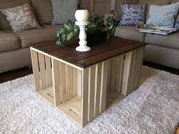 Adds a bold statement to your living room. Rustic Crate Coffee Table With Reclaimed Wood Rusticcountryhomedecor Weinkistentisch Holzkisten Couchtisch Diy