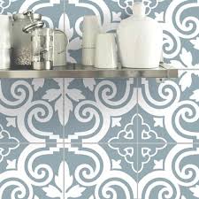 Dress Up Your Rental With Removable Wallpaper That Looks Like Tile Tile Stickers Kitchen Kitchen Wallpaper Wall Tiles