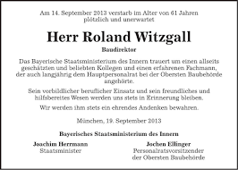 Die langjährige tätigkeit schusters als amtschef sei die krönende station einer bilderbuchkarriere, die im oktober 1981 beim staatsministerium des innern mit einer referententätigkeit in der obersten baubehörde begann. Traueranzeige Familienanzeigen Nachrufe Idowa Markt