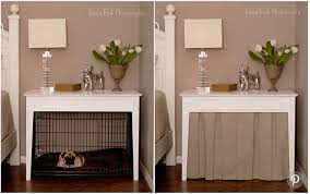 Creative Diy Dog Beds Landeelu Com Diy Dog Crate Dog Crate Furniture Dog Crate Table