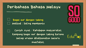 Peribahasa dianggap sebagai satu bahan yang baik untuk kajian dalam berbagai sudut, samada kemasyarakatan dan perekonomian atau hubungan menara gading ialah simpulan bahasa yang bererti universiti. Edumoji Photos Facebook