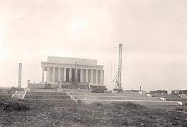 Lincoln Memorial Under Construction 1916 Photo By Harris Ewing History Interesting History History Geek