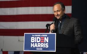 America's new vice president kamala harris isn't the only person in her marriage to join history's lists of firsts. Kamala Harris Husband Doug Emhoff Campaigns In Aroostook County