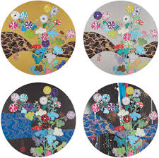 Je ne la (voir) pas pendant toute la _uerre. Phillips Takashi Murakami The Golden Age Hokkyo Takashi Korin Flowers Korin Azure River And Korin Stellar River In The Heavens 2014 15 Evening Day Editions New York Tuesday April 23 2019 Lot 339