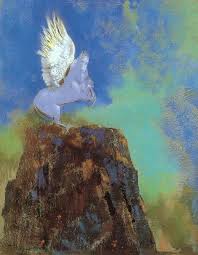 Redon Odilon Pegasus Coisas Para Desenhar Producao De Arte Figurativa