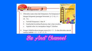 Maybe you would like to learn more about one of these? Uji Kompetensi 3 B Esai No 5 8 Matematika Kelas 8 Bab 3 Relasi Dan Fungsi Youtube