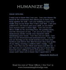 Dear Officer I See You Law Enforcement Life Police Prayer Police Lives Matter