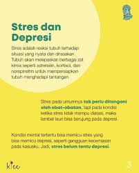 Maybe you would like to learn more about one of these? Klee Layanan Psikologi Ø¹Ù„Ù‰ ØªÙˆÙŠØªØ± Stres Dan Depresi Adalah 2 Hal Yang Berbeda Stres Pada Umumnya Tak Perlu Ditangani Oleh Obat Obatan Tapi Pada Kondisi Ketika Stres Tidak Mampu Diatasi Maka Lambat