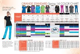 Koi Orange Standard Color And Size Chart Shop At Pella
