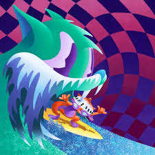 Image result for surreal art on album covers