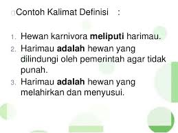 Salah satu jenis kalimat yang biasanya muncul dalam pelajaran bahasa berikut ini penjelasan lengkap seputar kalimat deskripsi. Contoh Kalimat Deskripsi Tentang Hewan Contoh Resource