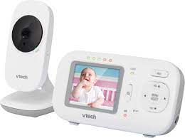 Best Buy Vtech Video Baby Monitor With 2 4 Screen White Vm2251
