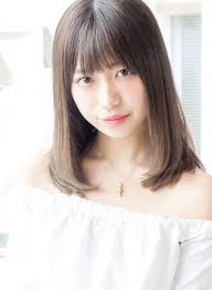 afloat明日香のつるんとミディ 髪型ミディアム ビューティーナビ 美髪 ヘアスタイル ミディアムロング